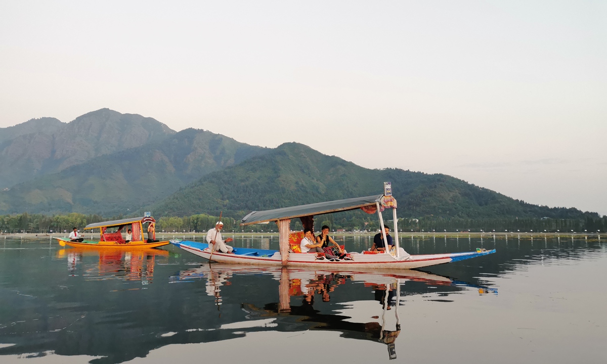 斯利納加 Srinagar 達爾湖 水上市場